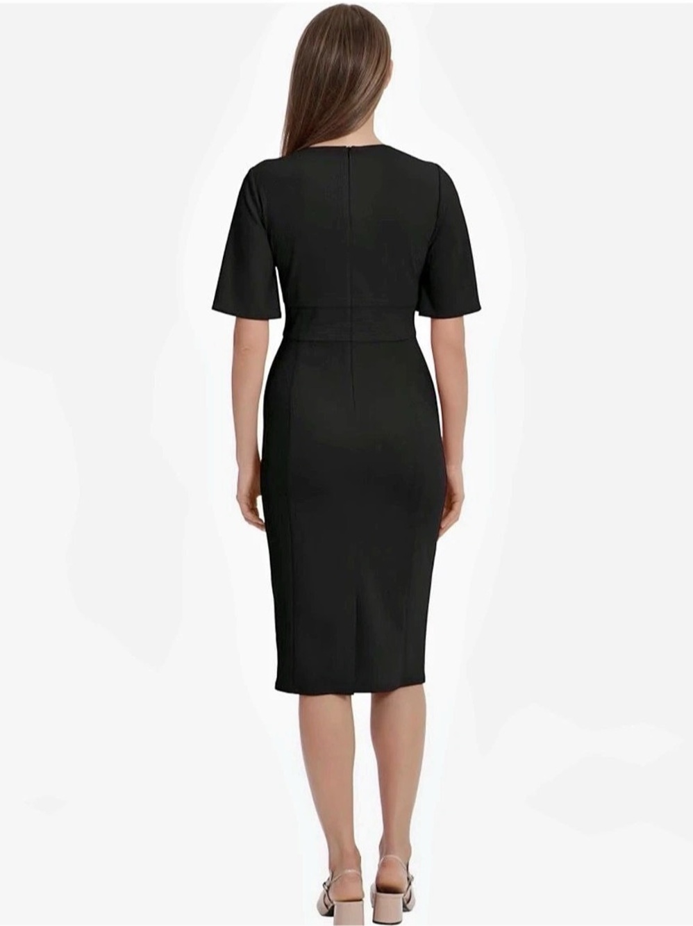 Maggy London Women's Jacquard Sheath Dress size 4 - Picture 2 of 3